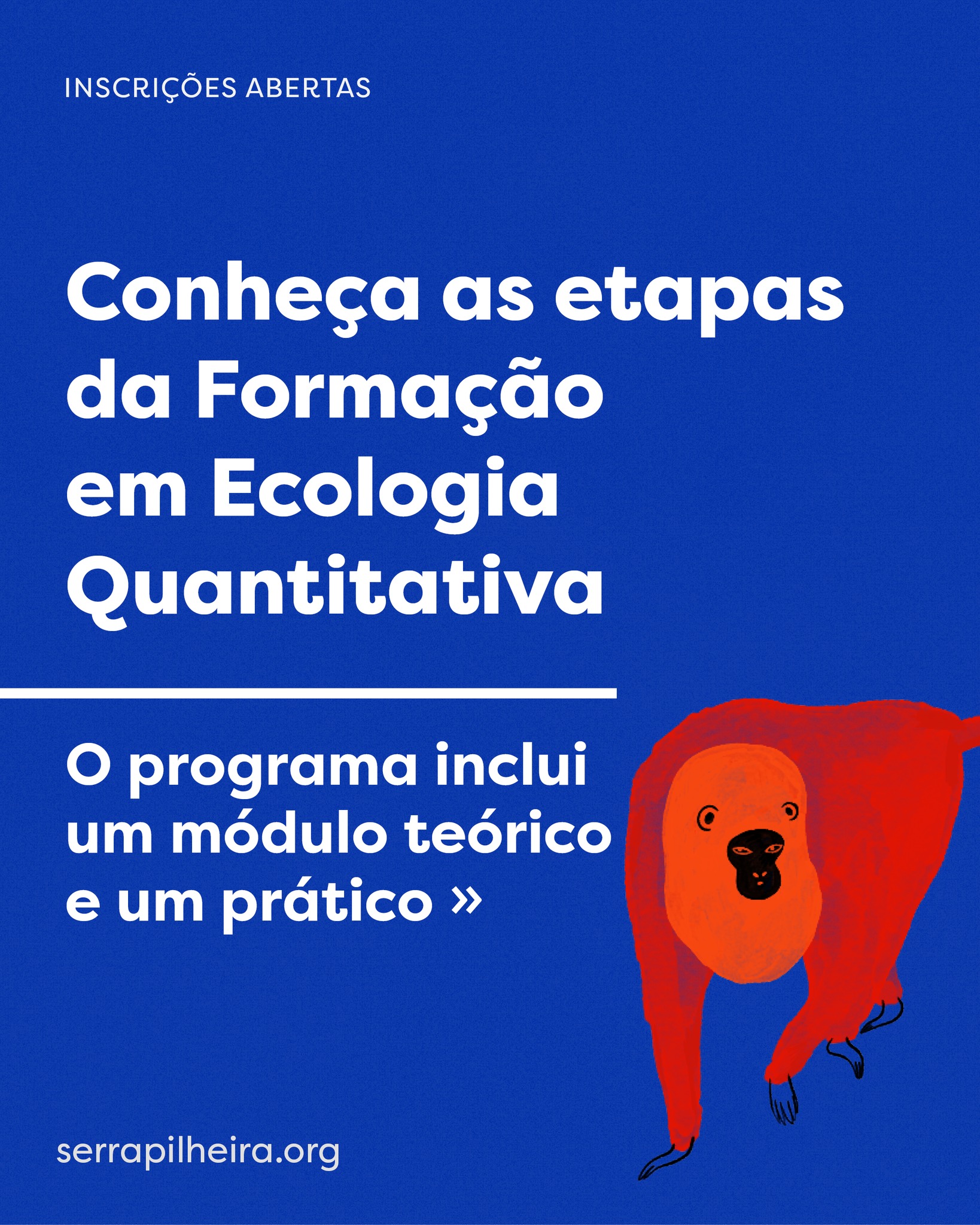 Instituto Serrapilheira recebe inscrições para formação em ecologia quantitativa