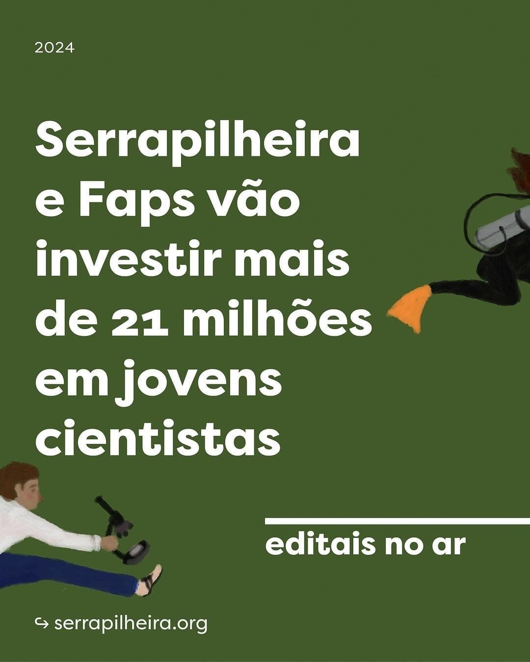 Instituto Serrapilheira anuncia novas chamadas em parcerias com as fundações de amparo à pesquisa