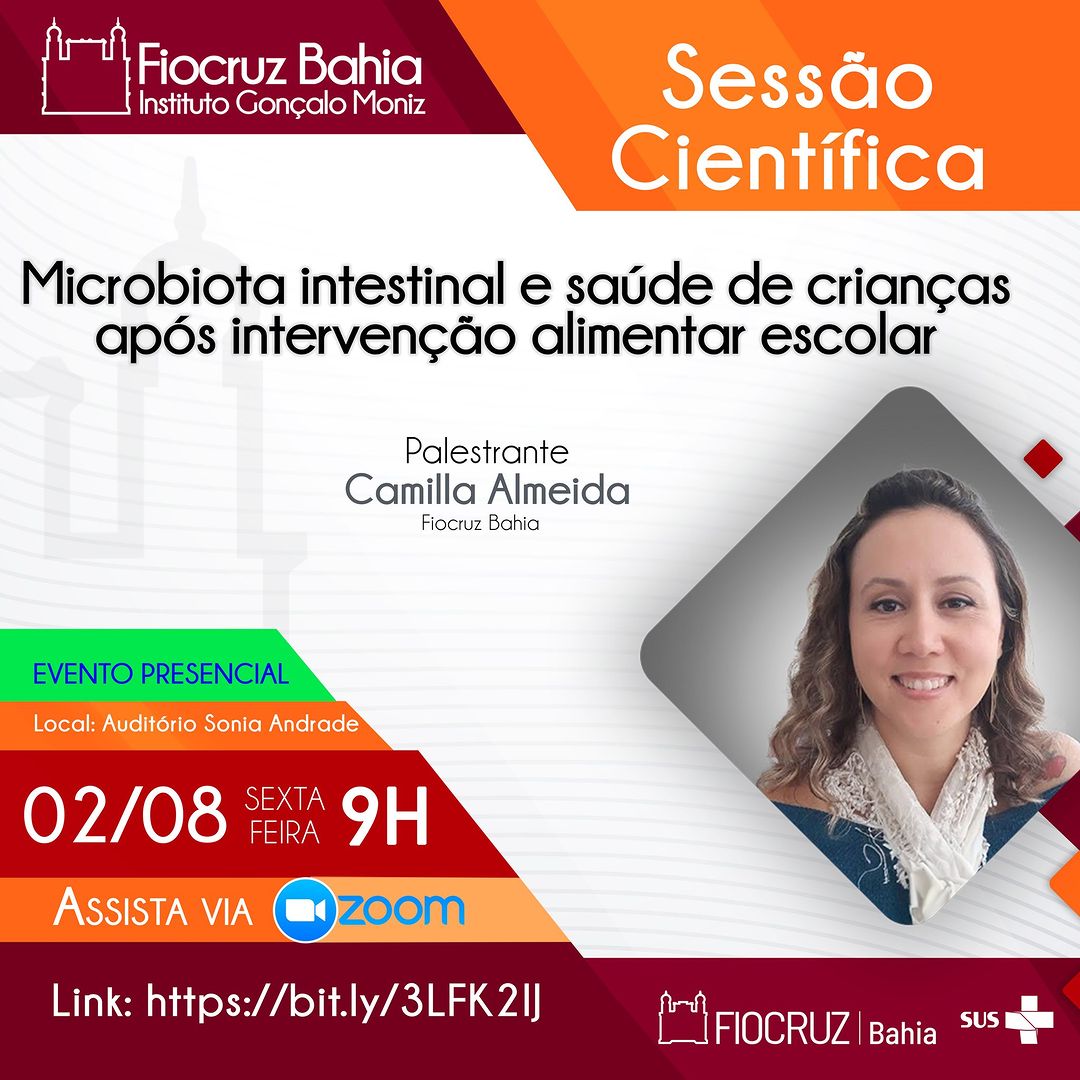 Sessão científica aborda a saúde de crianças após intervenção alimentar escolar