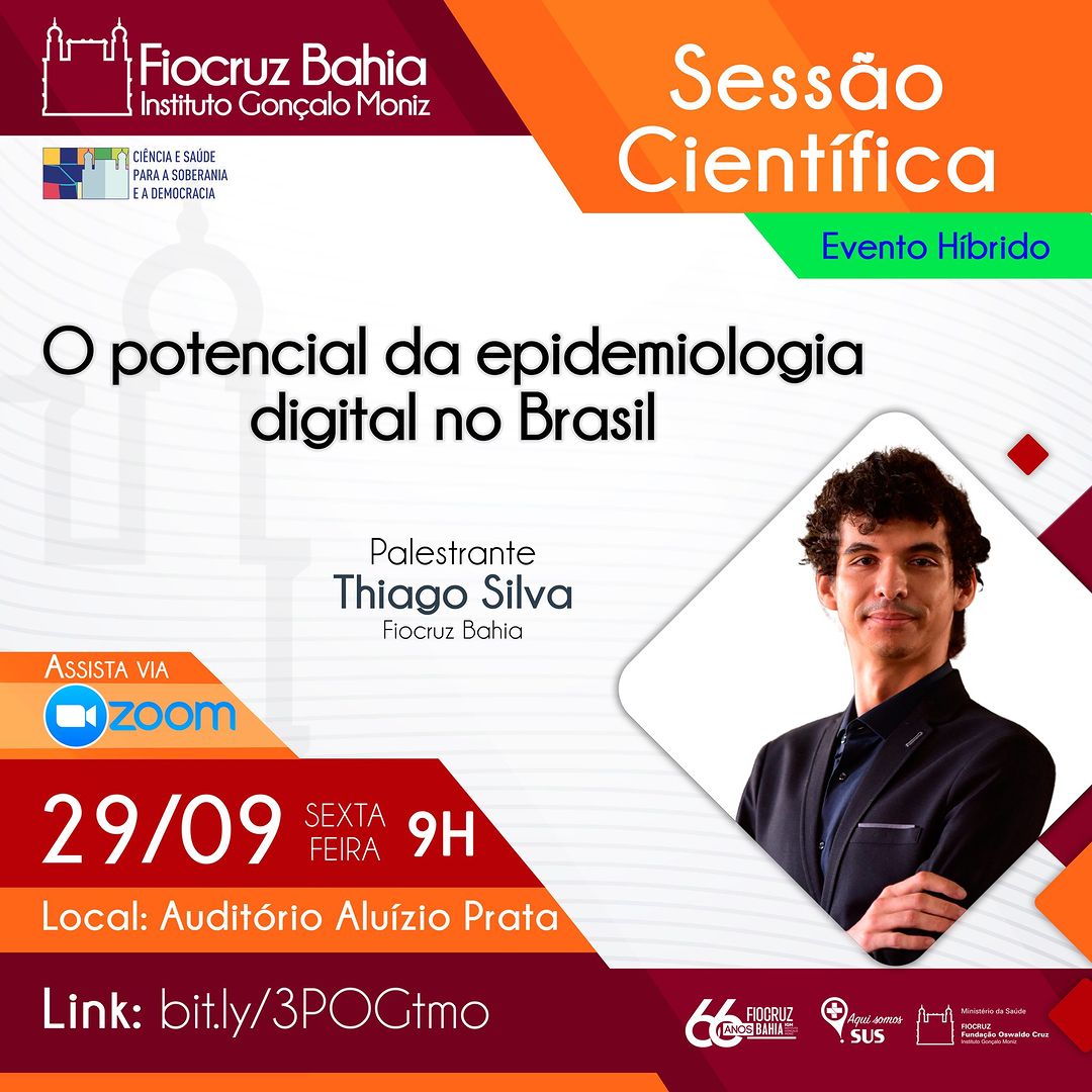 Sessão científica debate potencial da epidemiologia digital no Brasil