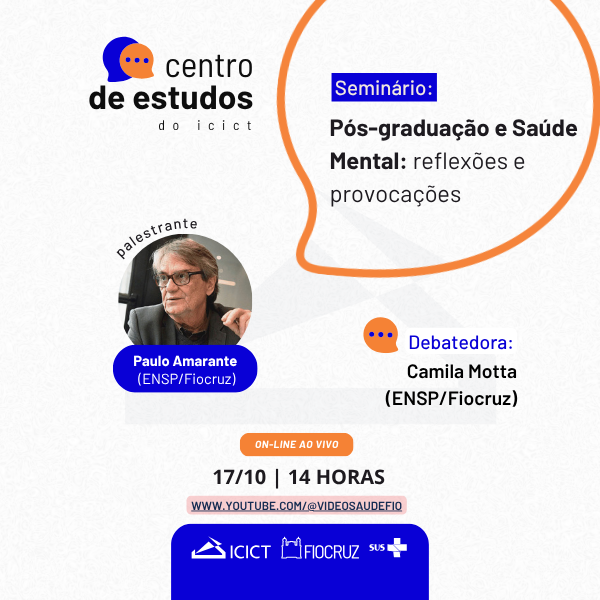 Centro de Estudos - Pós-Graduação e Saúde Mental: reflexões e provocações