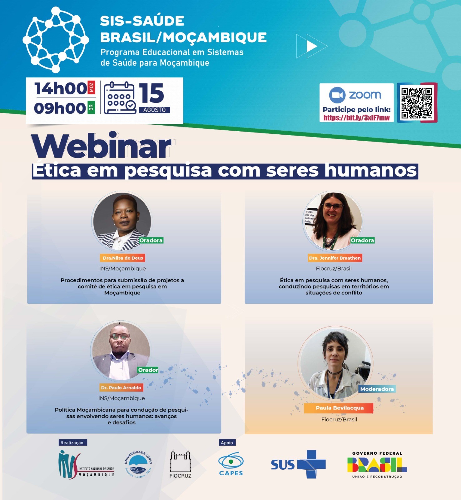 Webinário: Ética em pesquisa com seres humanos