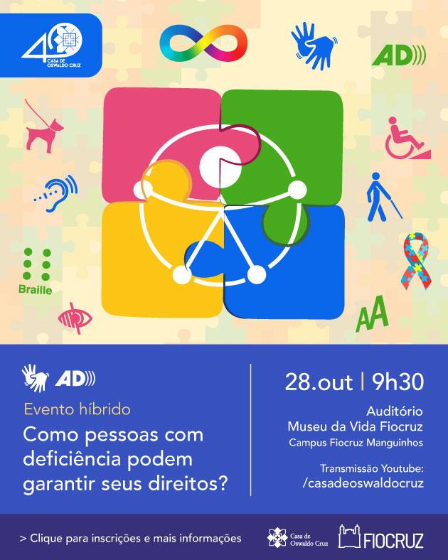Fiocruz discute direitos das pessoas com deficiência