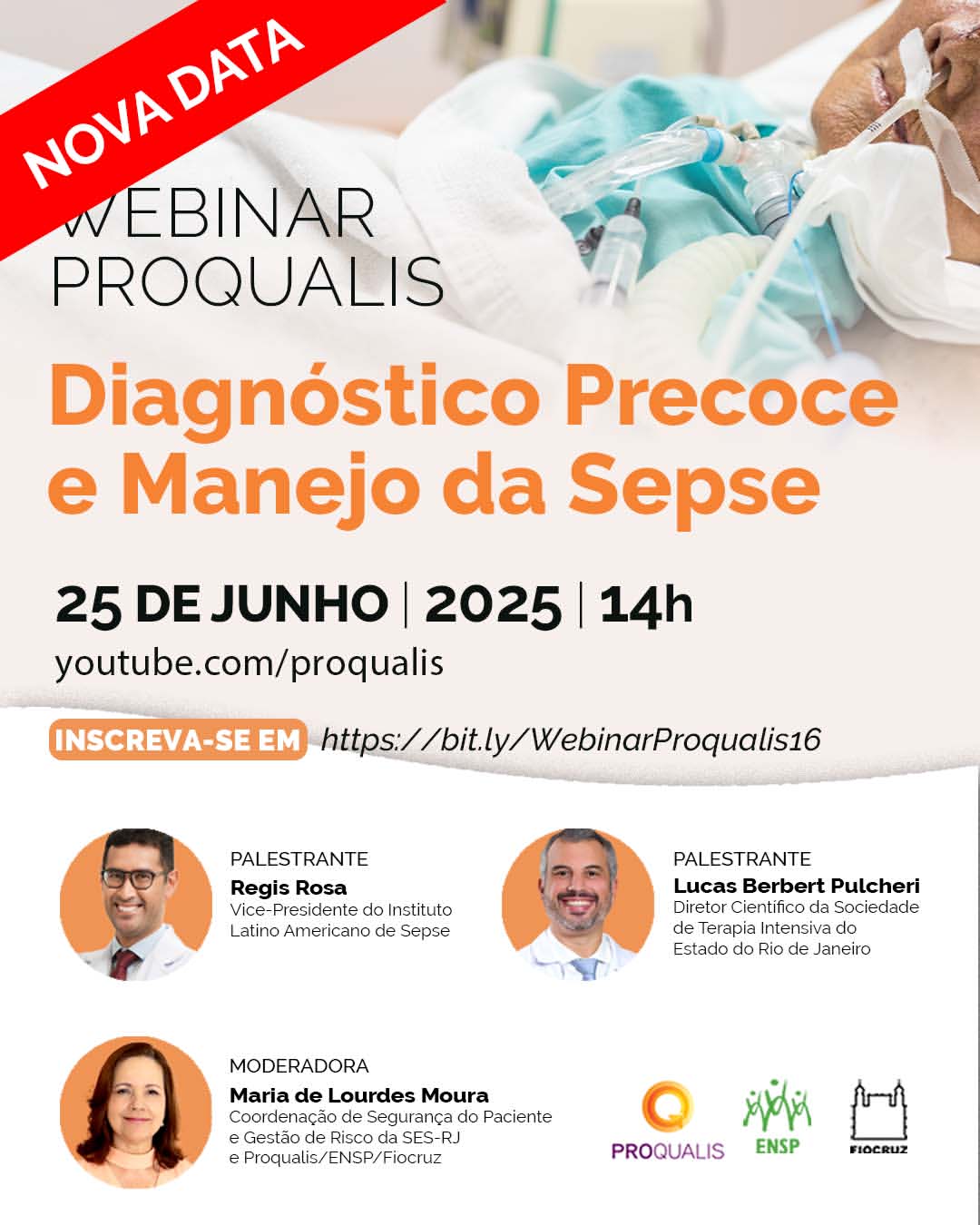 Webinar do Proqualis discute diagnóstico precoce e manejo da sepse